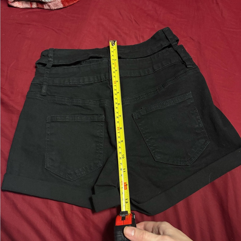 Fashion Nova High Waist Black Shorts SIZE 1